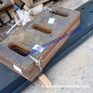 16A0004 ZL50C.11.1-8 wear bottom plate for Liugong