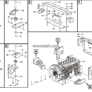 LGMG Off-Highway Dump Truck 2022 - Engine assy - A0100-2701012587.S1A
