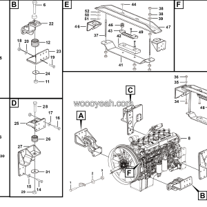 LGMG Off-Highway Dump Truck 2021 - Engine assy - A0100-2701012588