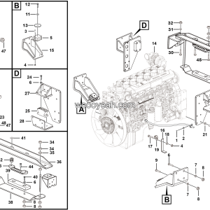 LGMG Off-Highway Dump Truck 2021 - Engine assy - A0100-2701012614