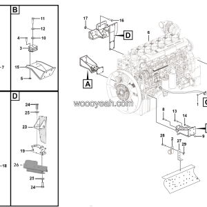 LGMG Off-Highway Dump Truck 2023 - Engine assy - A0101-2701011566.S1C1