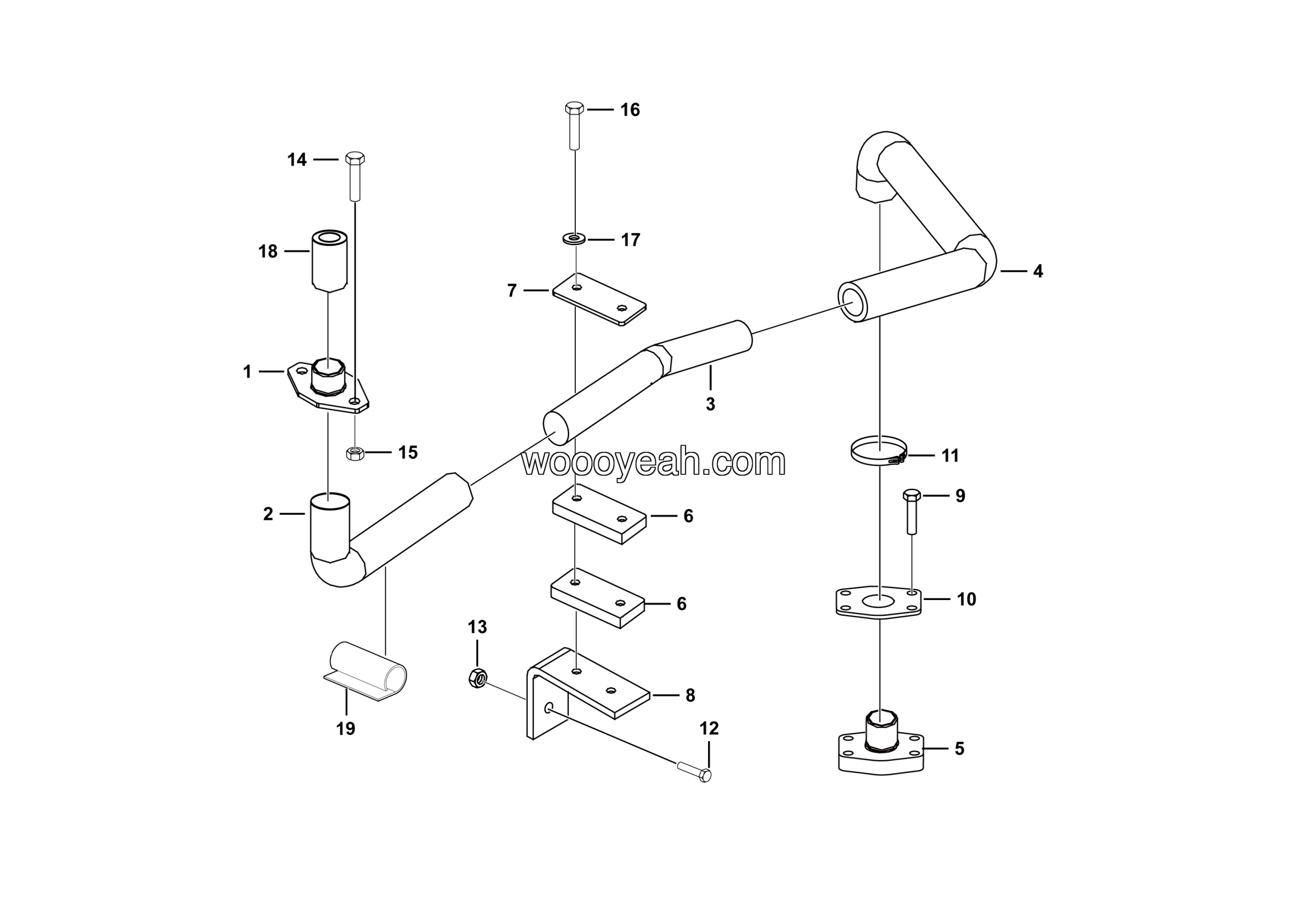 LGMG CMT106 2025 - Oil filling connection assy - A0101-2701011864