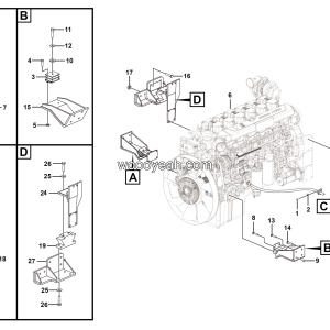 LGMG Off-Highway Dump Truck 2023 - Engine assy - A0101-2701012295.S