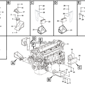 LGMG Off-Highway Dump Truck 2022 - Engine assy - A0101-2701012615.S1A