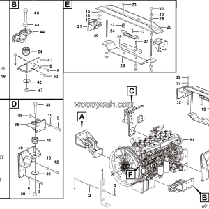 LGMG Off-Highway Dump Truck 2022 - Engine assy - A0101-2701012926.S1B