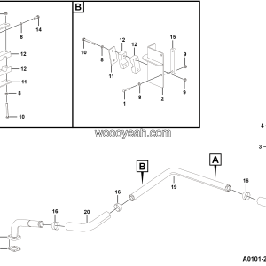 LGMG Off-Highway Dump Truck 2022 - Oil filling assy - A0101-2701013071.S1A