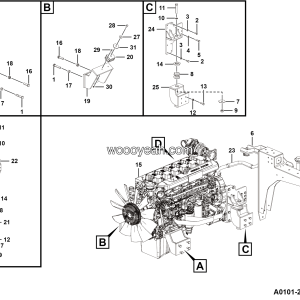 LGMG CMT66A 2025 - Engine assy - A0101-2701013094.S1A