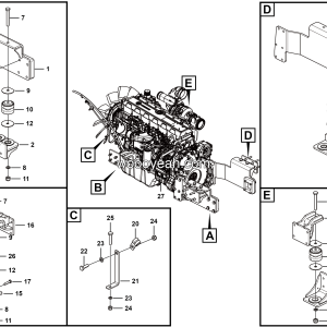 LGMG Off-Highway Dump Truck 2023 - engine system - A0101-2701013359.S1B
