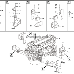 LGMG Off-Highway Dump Truck 2022 - Engine assy - A0102-2701011567