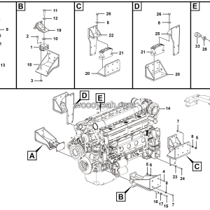 LGMG Off-Highway Dump Truck 2022 - Engine assy - A0102-2701011582