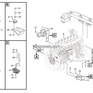 LGMG Off-Highway Dump Truck 2022 - Engine assy - A0102-2701011583