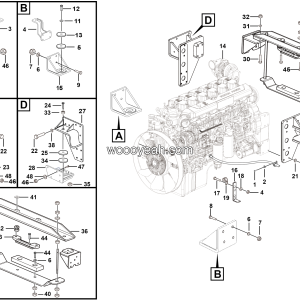 LGMG Off-Highway Dump Truck 2022 - Engine assy - A0105-2701011498-G1