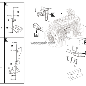 LGMG Off-Highway Dump Truck 2021 - Engine assy - A0105-2701011570