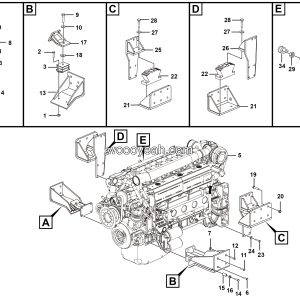 LGMG Off-Highway Dump Truck 2022 - Engine assy - A0106-2701011284