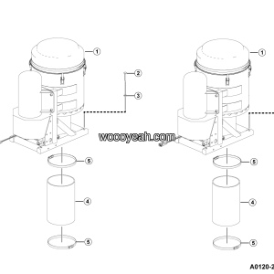 LGMG Hydraulic excavator 2025 - Air prefilter - A0120-2601200284.S1B