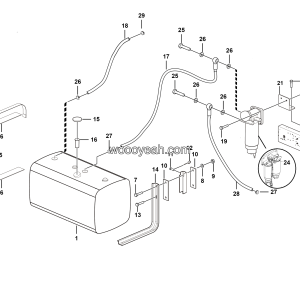 LGMG Off-Highway Dump Truck 2024 - Fuel tank assy - A0201-2702010721.S1A