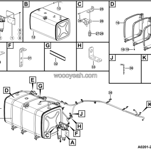 LGMG ？？？a？2？？？？？？？°a？2？¨？？？| 2025 - Fuel tank assy - A0201-2702011448.S1B