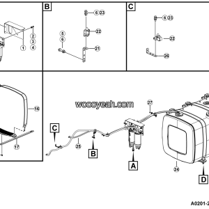 LGMG Off-Highway Dump Truck 2024 - Fuel tank assy - A0201-2702011509.S1A