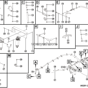 LGMG MT106H 2025 - Fuel tank assy - A0201-2702011698.S1A