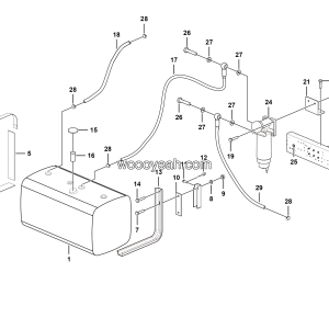 LGMG Off-Highway Dump Truck 2022 - Fuel tank assy - A0203-2702010311