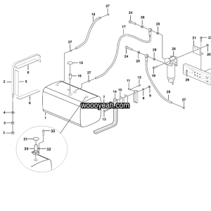 LGMG Off-Highway Dump Truck 2022 - Fuel tank assy - A0207-2702010272