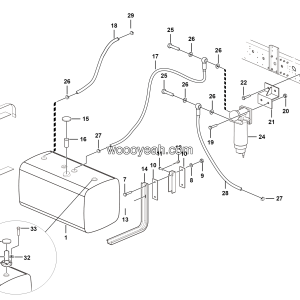 LGMG Off-Highway Dump Truck 2022 - Fuel tank assy - A0208-2702010221