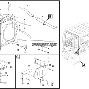 LGMG Mine Truck Mine Truck - Radiator assembly - A0300-2703010578