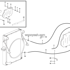 LGMG Off-Highway Dump Truck 2021 - Expansion water tank assy - A0300-2703010928