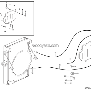 LGMG Off-Highway Dump Truck 2022 - Expansion water tank assy - A0300-2703010928.S1B