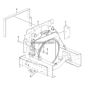 LGMG Off-Highway Dump Truck 2021 - Radiator shielding assy - A0300-2703010968