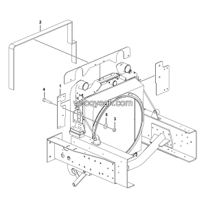 LGMG Off-Highway Dump Truck 2020 - Radiator shielding assy - A0300-2703011221