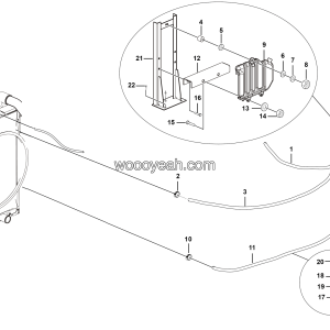 LGMG Off-Highway Dump Truck 2024 - Expansion water tank assy - A0300-2703011941.S