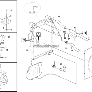 LGMG Off-Highway Dump Truck 2022 - Radiator assy - A0300-2703012533