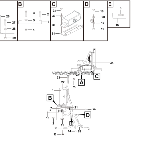 LGMG Off-Highway Dump Truck 2021 - Battery cooling assy - A0300-2703012733.S1A