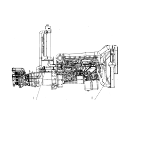LGMG Off-Highway Dump Truck 2022 - Radiator assy - A0300-2703013296.S1A
