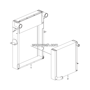 LGMG Off-Highway Dump Truck 2020 - Radiator assy - A0300-4110001572
