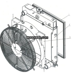 LGMG CMT66 2025 - Radiator assy M9115807 - A0300-4110703562