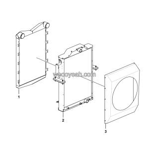 LGMG Off-Highway Dump Truck 2023 - Radiator assy - A0300-4190001539