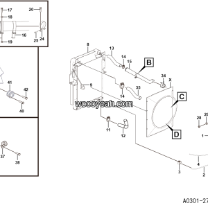 LGMG Off-Highway Dump Truck 2021 - Main raditor assy - A0301-2703012054.S1A
