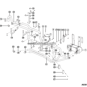 LGMG Off-Highway Dump Truck 2024 - Oil radiator - A0301-2703013935