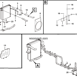 LGMG Off-Highway Dump Truck 2022 - Water radiator assy - A0301-2703014038