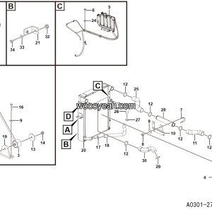 LGMG Off-Highway Dump Truck 2023 - Radiator assy - A0301-2703014360.S1A