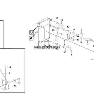 LGMG Off-Highway Dump Truck 2022 - Engine Radiator assy - A0301-2703014594