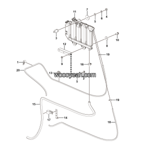 LGMG Off-Highway Dump Truck 2024 - Expansion tank assembly - A0301-2703015169.S1A