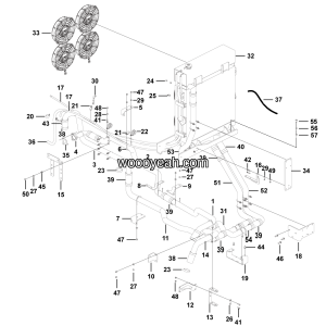 LGMG Off-Highway Dump Truck 2023 - Heat dissipation assembly of retarder - A0301-2703015289
