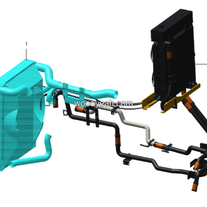 LGMG Off-Highway Dump Truck 2023 - Radiator assembly - A0301-2703015290