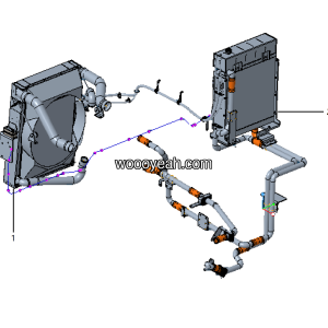 LGMG Off-Highway Dump Truck 2023 - Radiator assembly - A0301-2703015452