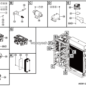 LGMG Off-Highway Dump Truck 2023 - compressor unit - A0301-2703015648.S1A