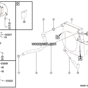 LGMG Off-Highway Dump Truck 2024 - Radiator assy - A0301-2703015845.S1B