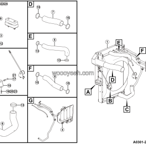 LGMG Off-Highway Dump Truck 2024 - Radiator assy - A0301-2703016200.S1C